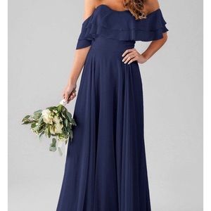Kennedy blue navy bridesmaid dress!